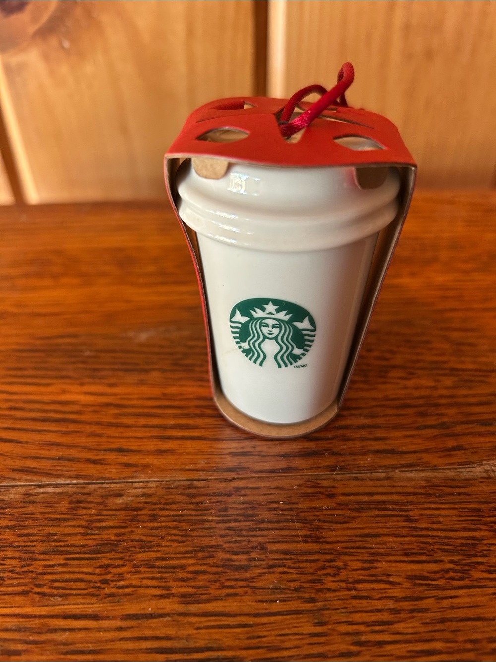 Ceramic STARBUCKS Cup Ornament